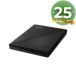 WD Externi USB3.2 1TB MY Passport crni, WDBYVG0010BBK