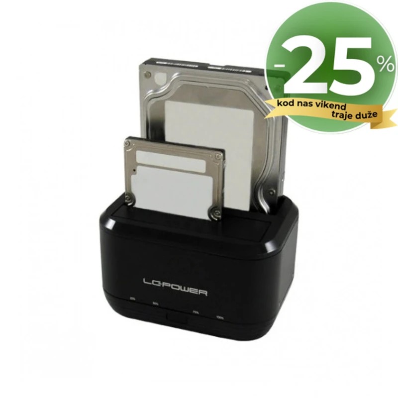 LC-Power docking station USB 3.0, LC-DOCK-U3-III LC-Power docking station USB 3.0, LC-DOCK-U3-III