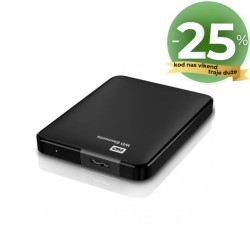 WD Externi 1TB Elements Portable, WDBUZG0010BBK, 2,5, USB 3.0