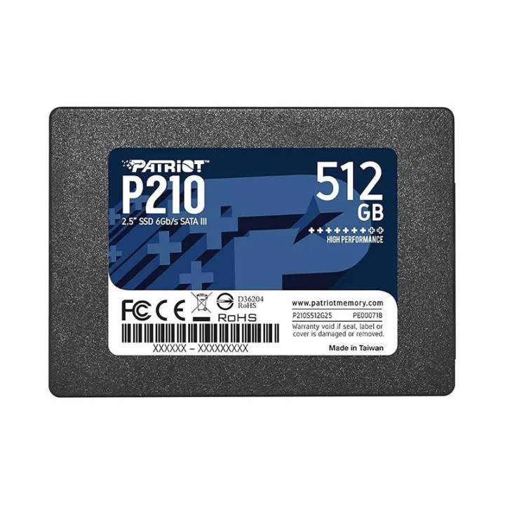 SSD Patriot P210 512 SATA