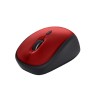 Trust Yvi+ Silent miš bežični crveni