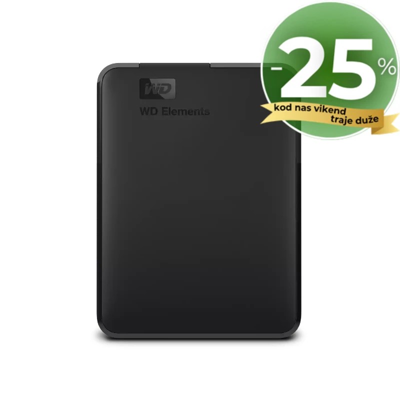 WD Externi 2TB Elements Portable WDBU6Y0020BBK 2,5, USB 3.0 WD Externi 2TB Elements Portable WDBU6Y0020BBK 2,5, USB 3.0