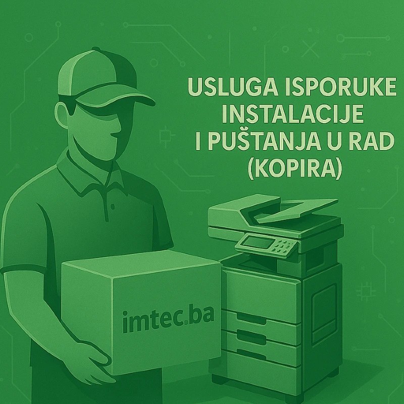 Usluga Isporuke instalacije i puštanja u rad Kopira