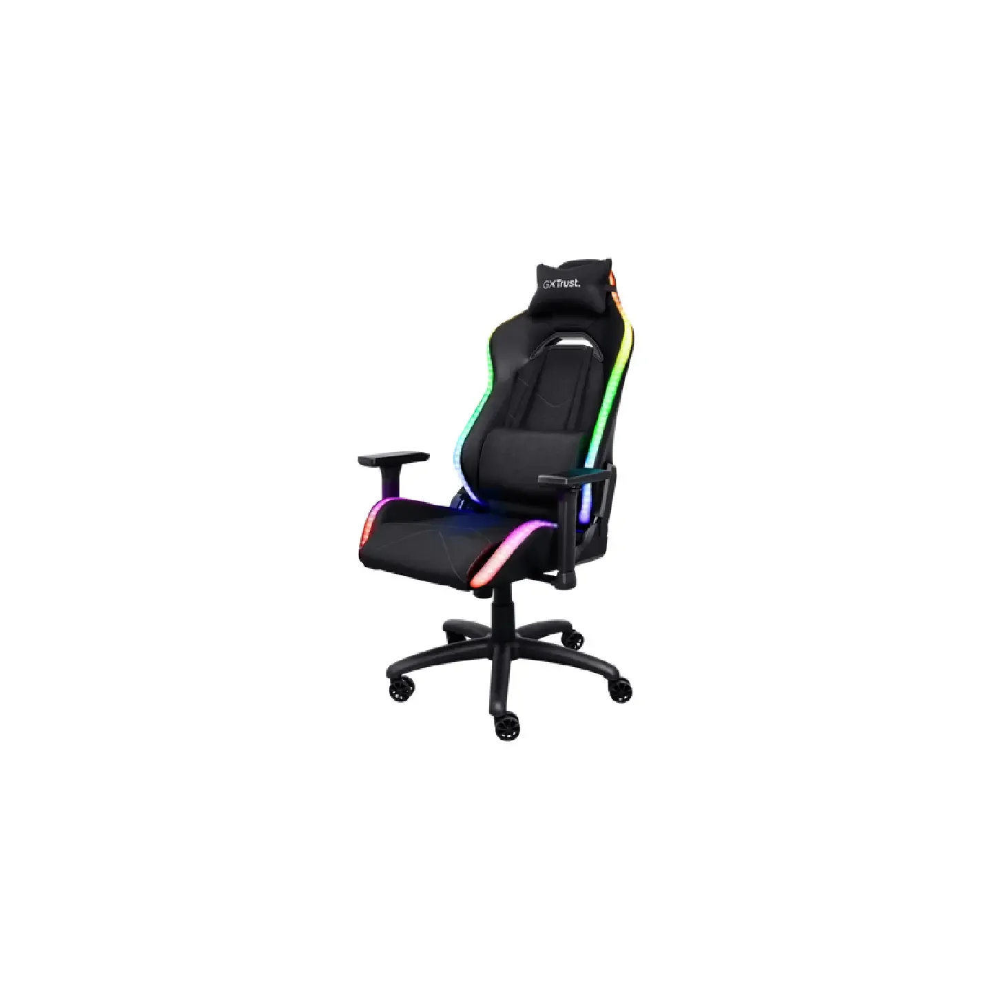 Trust gaming stolica GXT719 RGB RUYA, crna