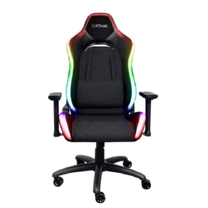 Trust gaming stolica GXT719 RGB RUYA, crna