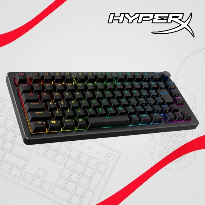 HyperX Alloy Rise 75 Wireless gaming tastatura