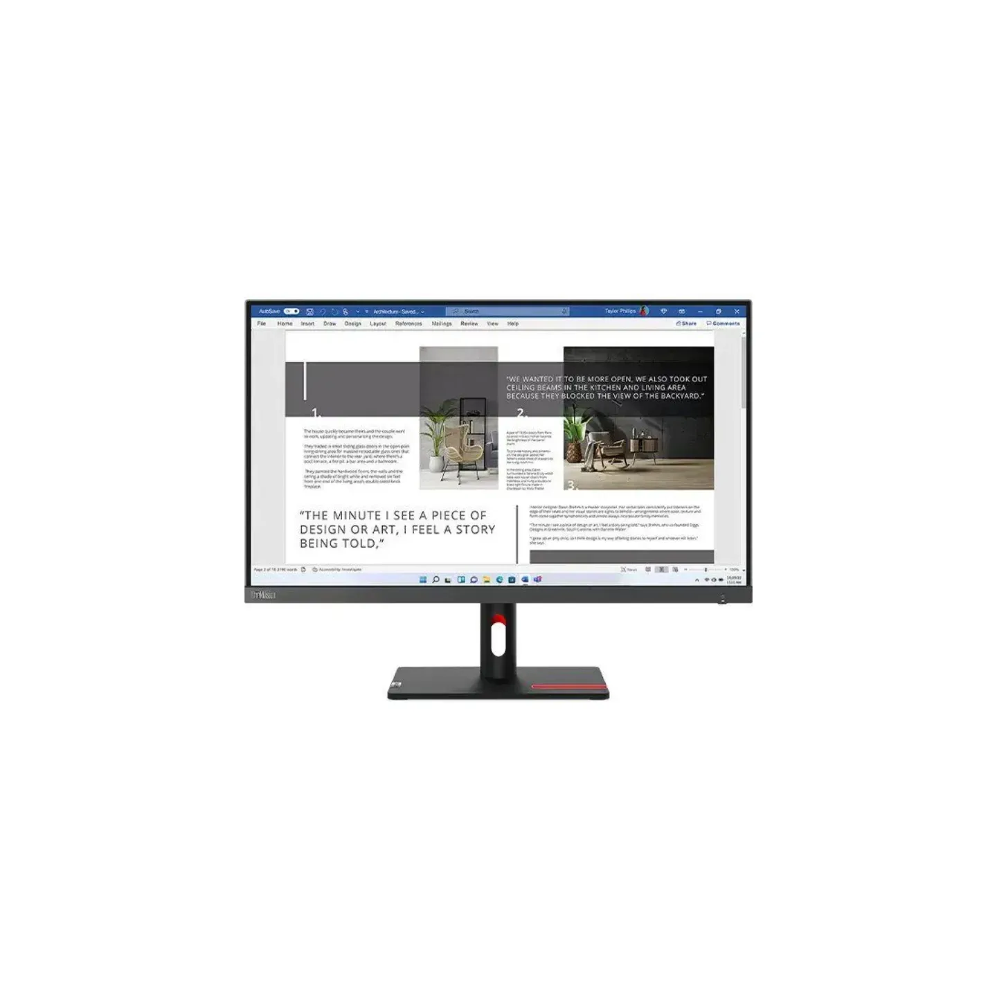 Monitor Lenovo ThinVision 27'' S27i-30