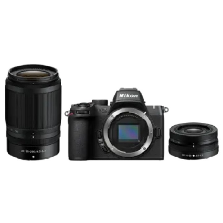 Nikon Z50II + Nikkor Z DX 16-50mm VR + 50-250mm VR