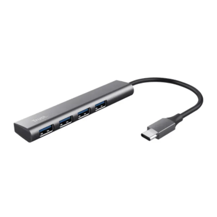 Trust Halyx USB-C to 4-port USB-A 3.2 Gen1 Hub
