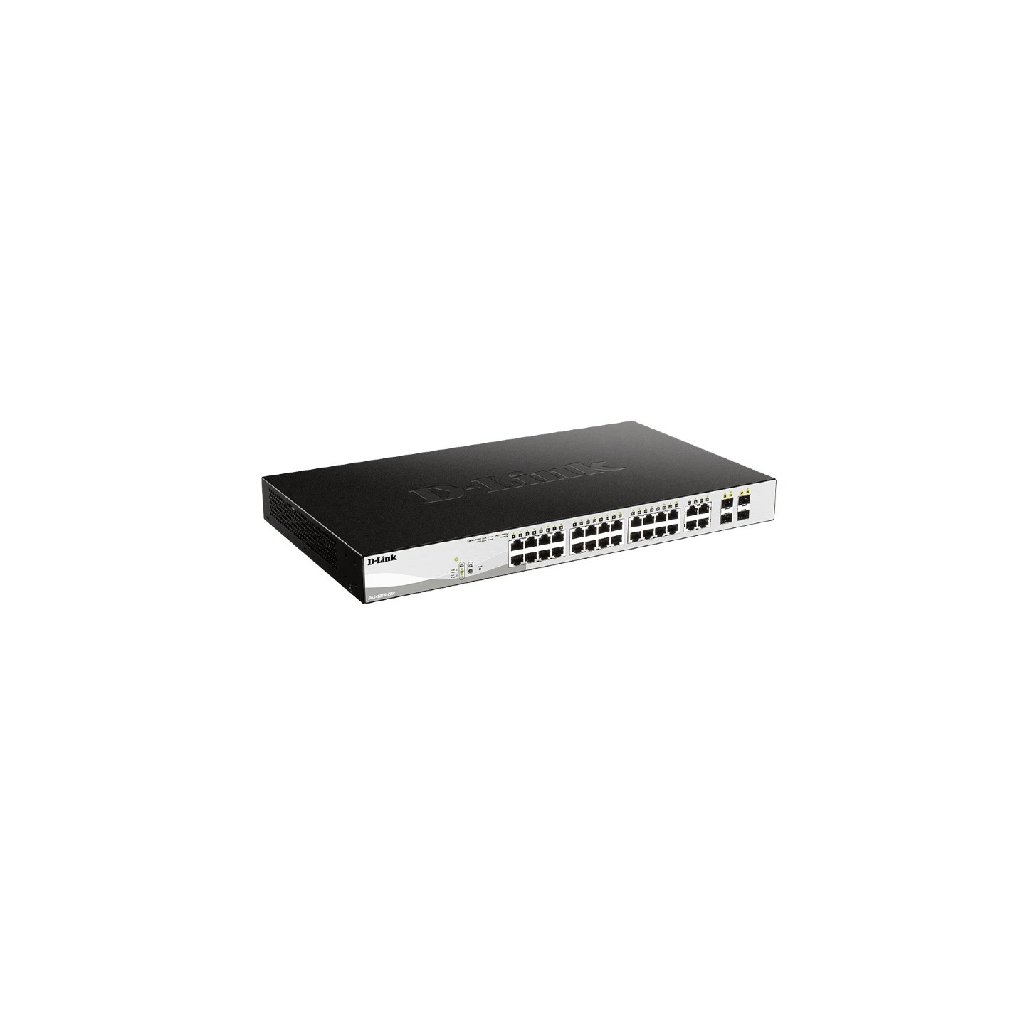 D-Link switch 24-portni gigabit PoE web managed, DGS-1210-28P