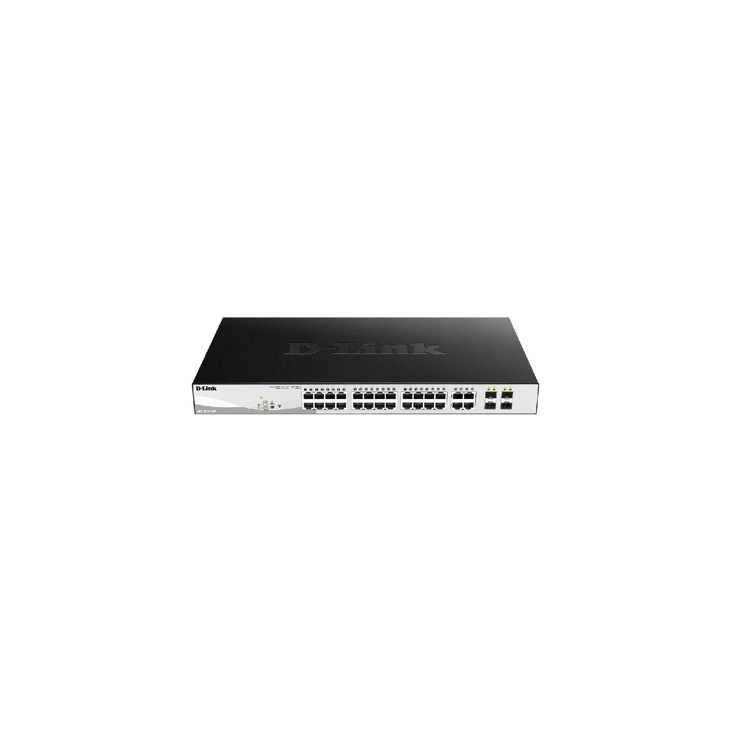 D-Link switch 24-portni gigabit PoE web managed, DGS-1210-28P
