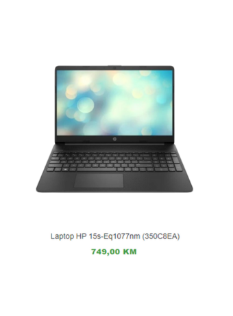 HP laptopi