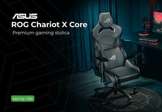 ASUS ROG Chariot X Core – Premium gaming stolica