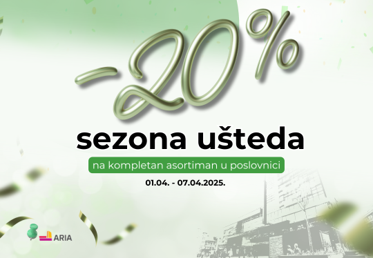 Sedmica super popusta i poklona u Imtec ARIA mallu!