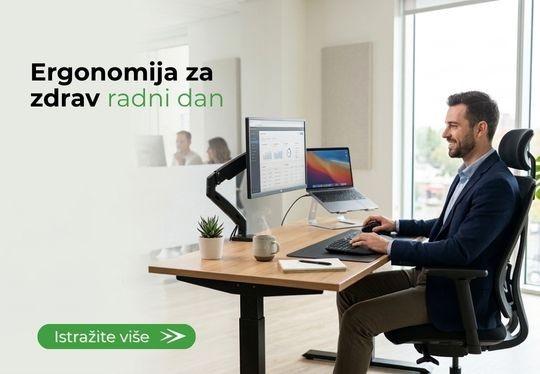 ERGONOMIJA RADNOG MJESTA: OPREMA ZA ZDRAV RAD ZA RAČUNAROM