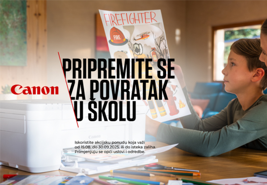 Canon printeri – Pripremite se za povratak u školu