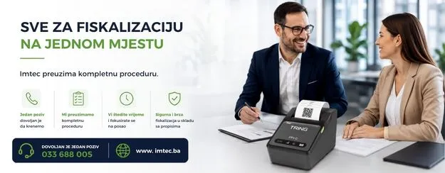 Fiskalna kasa u upotrebi