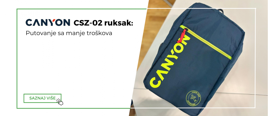 Canyon CSZ-02 ruksak: Putovanje sa manje troškova