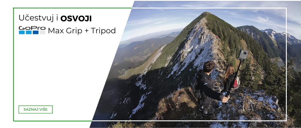 Učestvuj i osvoji GoPro Max Grip + Tripod