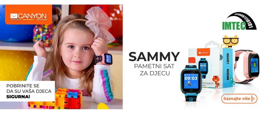 CANYON pametni sat za djecu Sammy: Pobrinite se da su Vaša djeca sigurna!