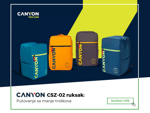Canyon CSZ-02 ruksak: Putovanje sa manje troškova