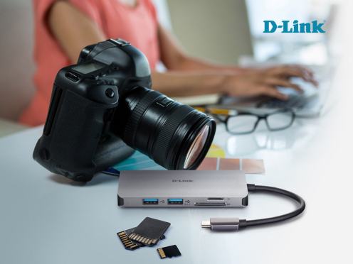 JEDINSTVENO UNIVERZALAN: D-LINK 6-IN-1 USB-C HUB