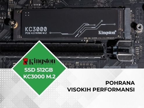 KINGSTON KC3000 PCIe 4.0 NVMe M.2 SSD: NEXT-LEVEL PERFORMANSE