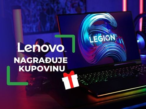 Ostavi brige sa strane uz laptop Lenovo Legion
