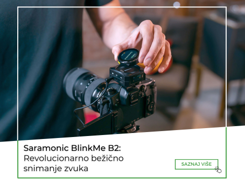 Saramonic BlinkMe B2: Revolucionarno bežično snimanje zvuka