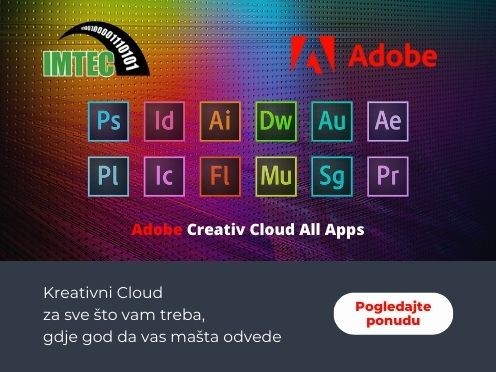 Adobe Kreativni Cloud za sve što vam treba