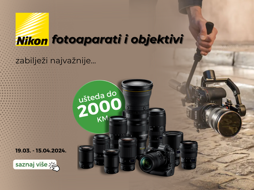 Nikon: Kupi fotoaparat i uštedi do 2000 KM za objektiv